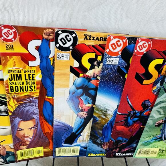 Superman 200-201 203-221 Lot Vs Zoom Jim Lee “For Tomorrow “ - Picture 5 of 6